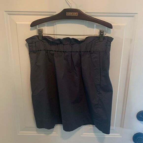 Banana Republic Gray Paper Bag Skirt size 4 - Picture 3 of 4